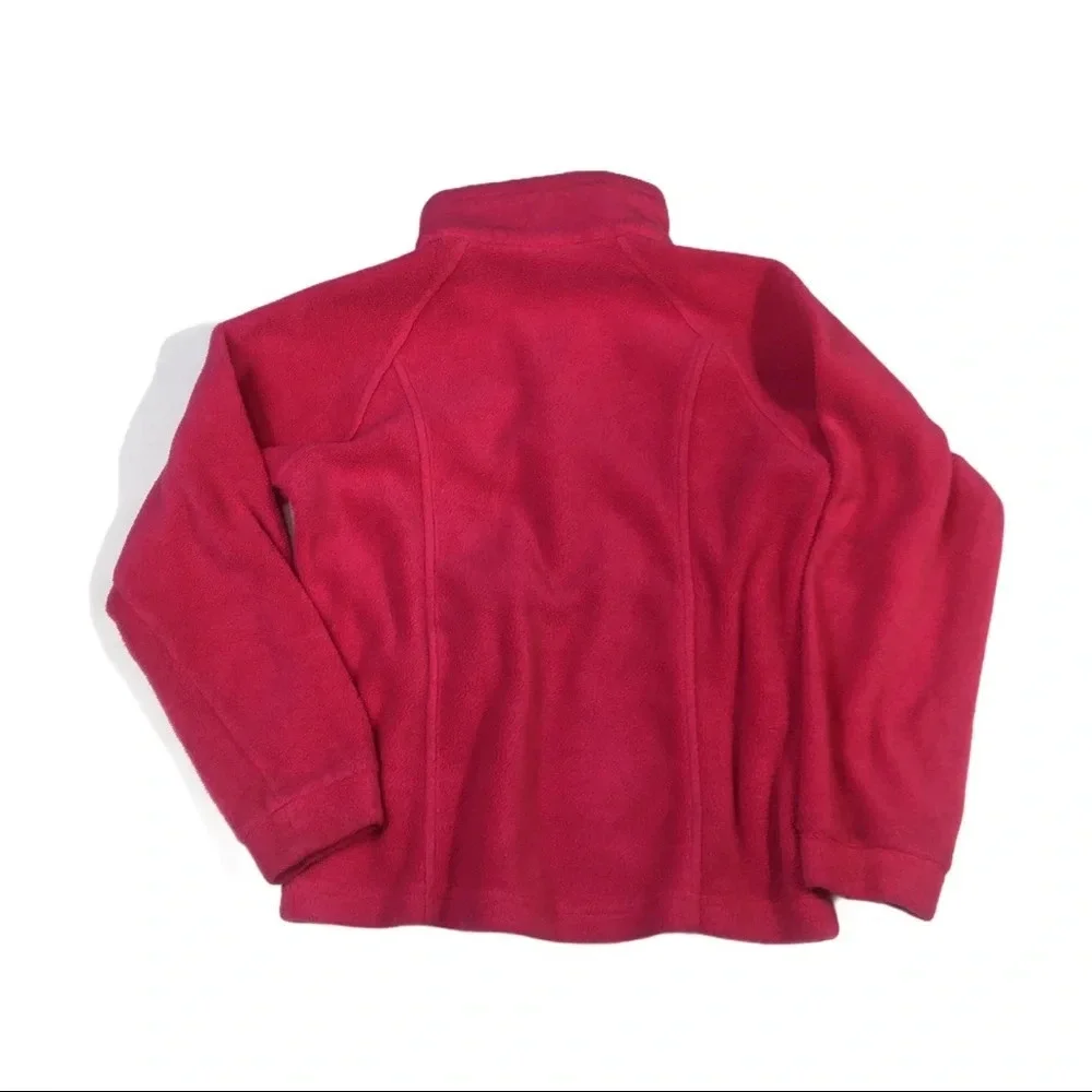BY36 Girls Columbia Co. Full Zip Fleece Jacket M 10/12